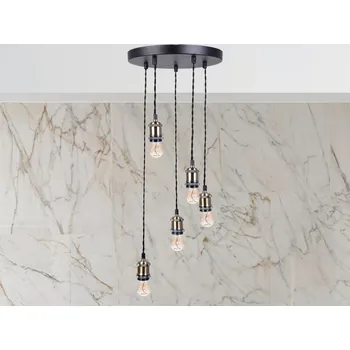 NEDES Objímka E27 / 1m / bronzová - BH6652TB-B