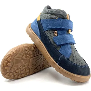 Chlapecké polobotky Froddo G3110268-3 Barefoot UP TEX Denim 28, Vnitřní délka boty: 18,6 cm, Vnitřní šířka boty: 7,4 cm