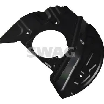Brzdový kotouč Ochranný plech proti rozstřikování, brzdový kotouč SWAG 33 10 6980