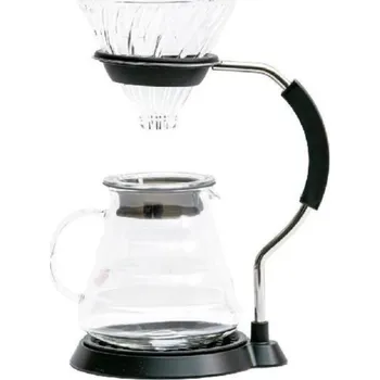 Dripper Hario Arm Stand Glass Dripper V60-02 sada