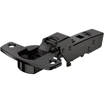 Nábytkové kování HETTICH SENSYS 8661 TH 52 Závěs profilových dveří uzavřený ÖW 95 ° černý