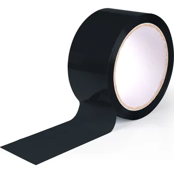 Lepicí páska Balicí lepicí páska 50mm x 66m – černá (Balicí lepicí pásky - PVC solvent)