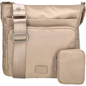 Dámská taška přes rameno Charm London Odeon 3,5L - světlá taupe