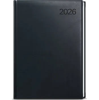 Baloušek Tisk Tomáš Vivella A4 týdenní 2026, černý