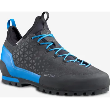Pánská treková obuv SIMOND Pánské horolezecké nepromokavé nástupové boty Rock 40 MODRÁ|ŠEDÁ