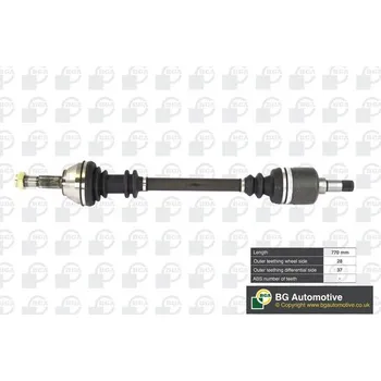 Hřídel nápravy Hnací hřídel BGA DS6710L