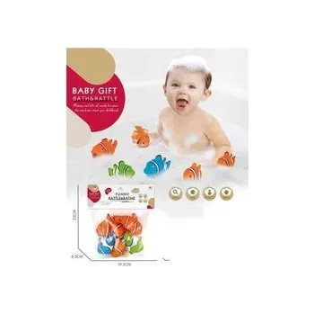 Hračka pro nejmenší Rybki gumowe 6szt