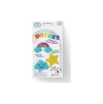 Set školních potřeb Diamond Dotz - Sky naklejki 3szt