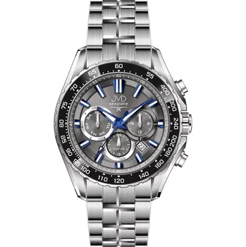 Hodinky JVD Pánské ocelové vodotěsné ocelové hodinky - chronograf JVD JE1016.1 ( )