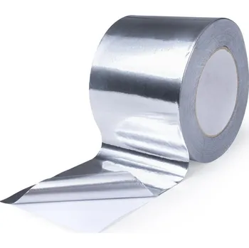 Lepicí páska Hliníková páska 100mm x 50m (Pásky pro řemeslníky - hliníková páska)