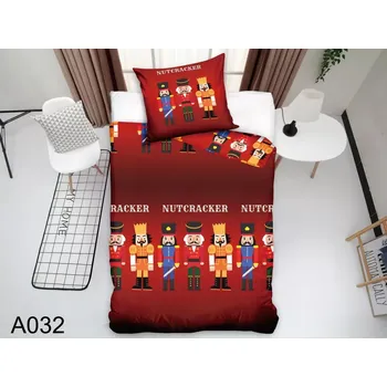 Povlečení TOTÁLNÍ MASAKR CEN! VÁNOČNÍ POVLEČENÍ S 3D EFEKTEM – CHRISTMAS VOJÁČCI III. 140 x 200, 70 x 80 cm zipový uzávěr