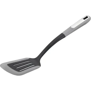 Obracečka KESPER Obracečka s otvory se silikonovým okrajem 36 cm, šedá KESPER 86110