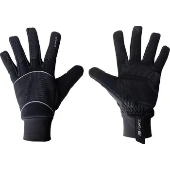 Cyklistické rukavice Force Rukavice SPRINGER černé XL + DÁREK