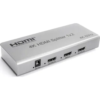 Spacetronik HDMI rozbočovač 1x2 SPH-RS102_V46 4K HDR