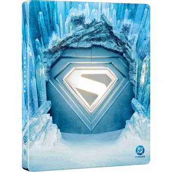 Blu-ray film Superman (2025) - 4K UHD + Blu-ray Steelbook motiv WW s plastovým rukávem