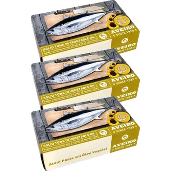AKCE 3x Aveiro Tuňák v rostlinném oleji 120 g