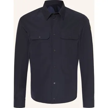 Pánská košile Moncler Pánská Svrchní Košile, tmavě modrá, 40