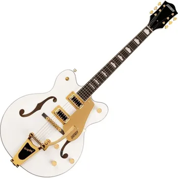 Elektrická kytara Gretsch G5422TG Electromatic DC LRL Snowcrest White Semiakustická kytara