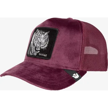 Kšiltovka Kšiltovka GOORIN BROS VELOUR TIGER 101-2352-DES01 – Vínová