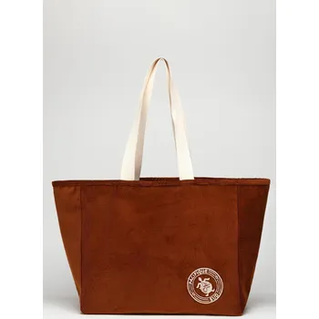 PACIFIQUE SUD Plážová taška KAŠTANOVÁ