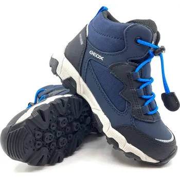 Chlapecké polobotky Geox Magnetar Boy B.B ABX Navy/ Sky 29, Vnitřní délka boty: 19,1 cm