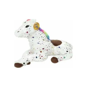 plyšák Maskotka pluszowa Koń leżący gwiaździsty 35cm 3775