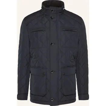 Bugatti Pánská Prošívaná Bunda, tmavě modrá, 52