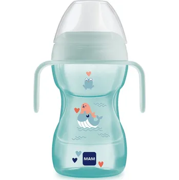 MAM Hrnek Fun To Drink Cup 8m+ 270 ml 1 ks modrý