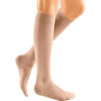 Oblečení a móda medi mediven elegance - lýtkové punčochy AD 7K karamelová