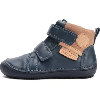 Chlapecké tenisky D.D.step Barefoot dětské kotníkové boty A063-52570A modré Velikost: 32