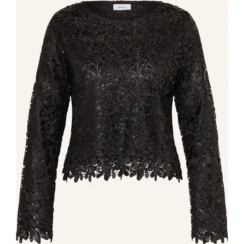 Dámská halenka Darling Harbour Dámská Halenka Z Krajky S Flitry, černá, 42