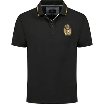Pánské tričko Polokošile Canadian Peak KARITEAK BLACK RM MEN 254 (RBMSX1758H/CP-NOIR) 2XL