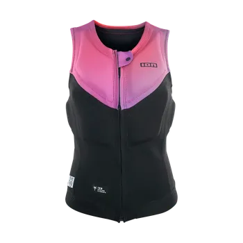 Neoprenový oblek vesta ION Ivy Front Zip kids pink-gradient velikost neoprenů a trapézů 140/10/M