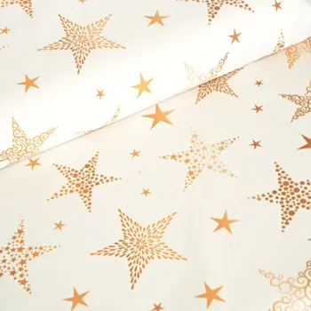 Vánoční dekorační látka SOFT 25269-101 bez obšití 150