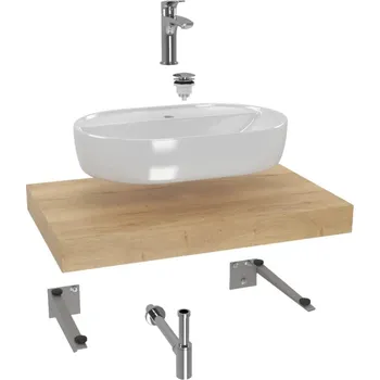 Umyvadlo Koupelnový set s umyvadlem na desku KSET KSETDO1