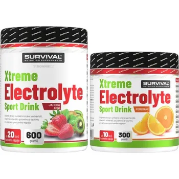 Iontový nápoj Survival Xtreme Electrolyte Sport Drink - akce 600 g + 300 g Velikost: 1 pack