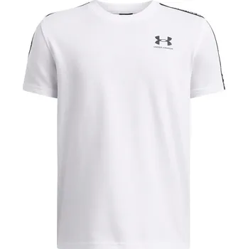 Under Armour Tape Regular Fit T-Shirt White 7-8 let