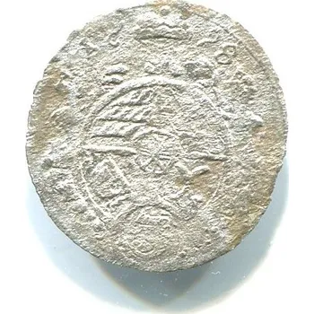 SLEZSKO. Württemberg-Olešnice. Christian I. Ulrich (1669–1704). Grešle (trojník) 1698. Ag.