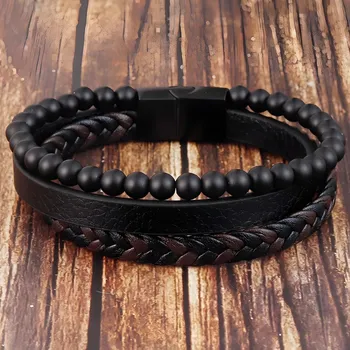 Náramek IZMAEL Náramek BR 17997 Černá KP17997