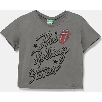 Dětské bavlněné tričko United Colors of Benetton šedá barva, 3I1XC10NW 3I1XC10NW.G.Seasonal 90X, vel. 160