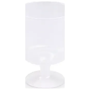 Jednorázové nádobí Kelímek vratný (PP) na stopce opakovaně použitelný Ø72mm 0,2L [10 ks]