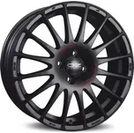 OZ Superturismo GT Matt Black + Red Lettering 6,5x15 (4x108 ET18) 65,1 + od 2 kusů DOPRAVA ZDARMA!