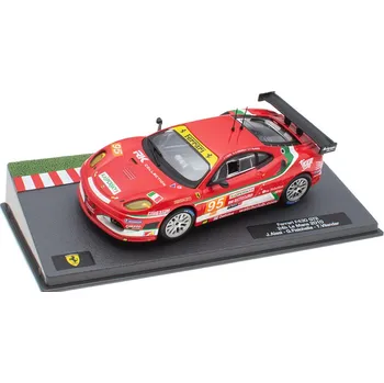 autíčko SpecialC. Ferrari F430 GT2 #95 24h Le Mans 2010 1:43 - SpecialC časopis s modelem Ferrari F 430 GT2 No.95 24h Le Mans 2010 Alesi / Fisichella / Vilander - kovový model auta