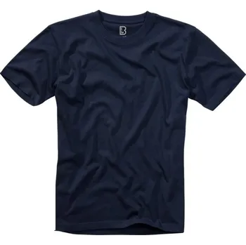 Oblečení a móda BRANDIT Tričko Oeko-Tex® krátký rukáv MODRÁ NAVY Modrá 7XL