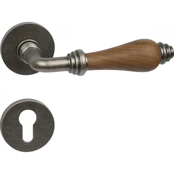 Dveřní kování RK.E16.BERGAMO WC starostříbro