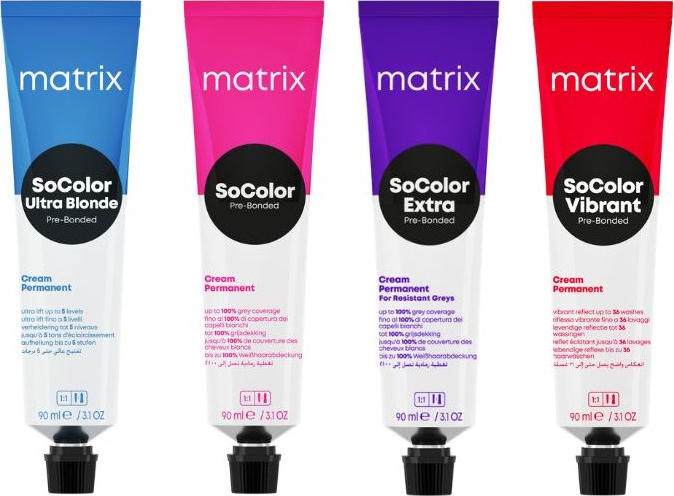Matrix SoColor barva na vlasy 90 ml nová Odstín barvy: 6N (6.0)