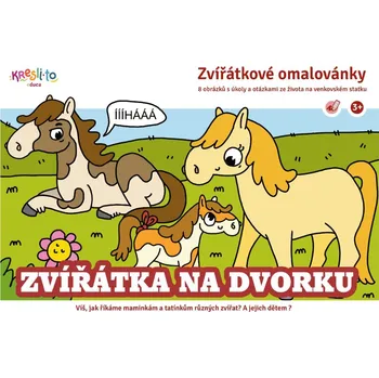 omalovánky Zvířátka na dvorku