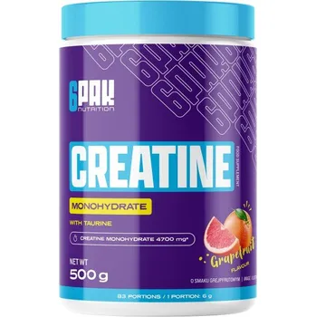 Kreatin 6Pak Nutrition Creatine Monohydrate + taurin - 500 g, grep Velikost: 500 g, Příchuť: grep