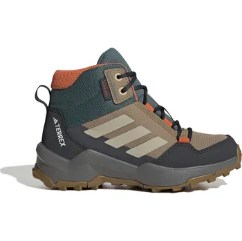 Dětská treková obuv Dětské Vysoké boty ADIDAS TERREX AX4R R.RDY MID K JS2920 – Hnědá 38