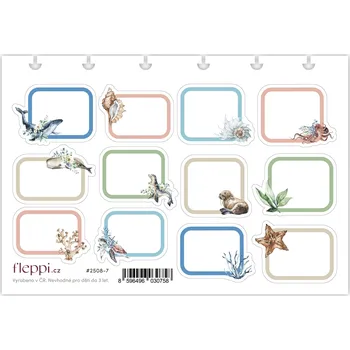 samolepka Fleppi Srpen 2025 | arch 7